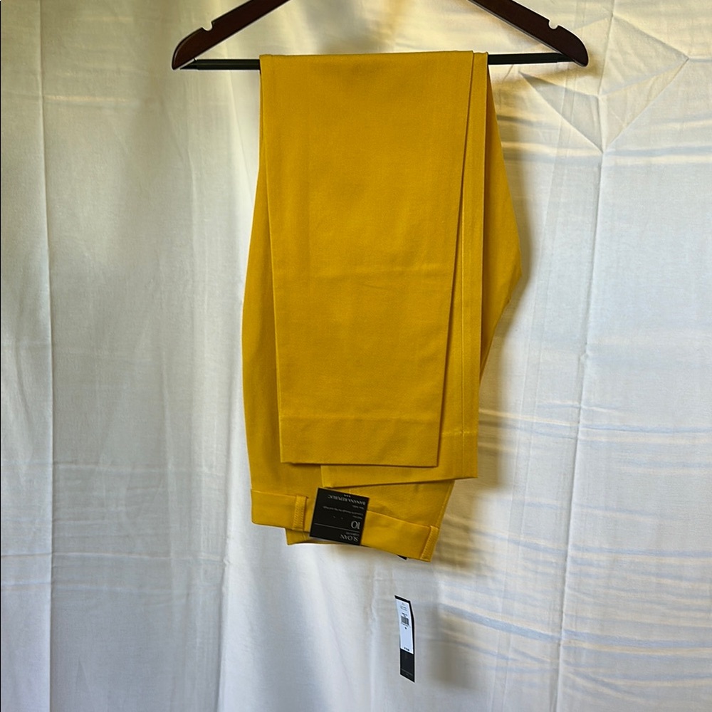 Banana Republic Yellow Chinos Slim Fit